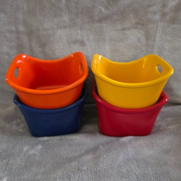 Rachael Ray Ramekins Bowls (10 Oz) x 4 - Picture 4 of 5